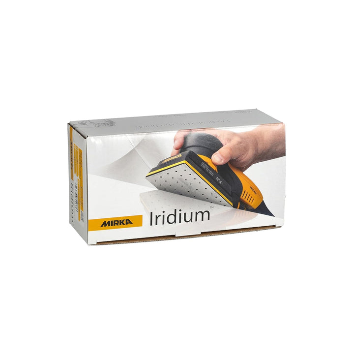 Mirka Iridium Premium-Schleifpapier 81x133mm Klett 54-Loch, Korn 40, 50/Pack/Zum Schleifen von Lack,
