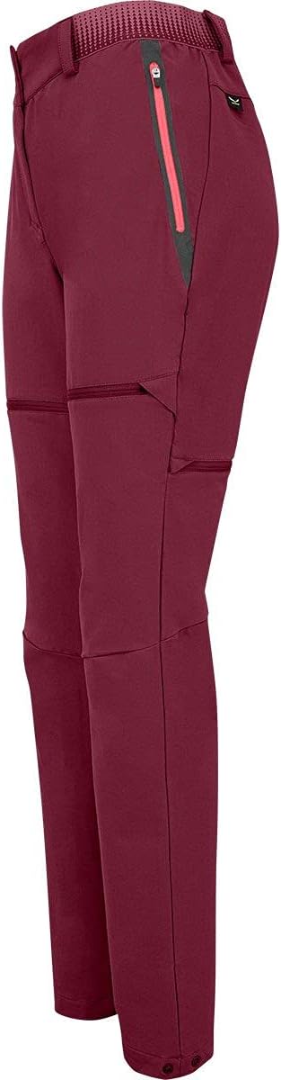 Salewa Damen Hose Pedroc 2 DST W 2/1 PNT. S Rhodo Red/6080, S Rhodo Red/6080