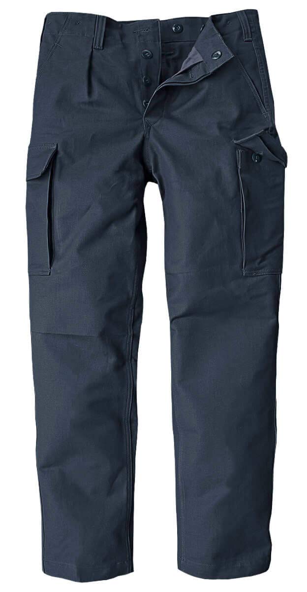 BW-ONLINE-SHOP Bundeswehr Moleskinhose BW Feldhose Original 22 Navy, 22 Navy