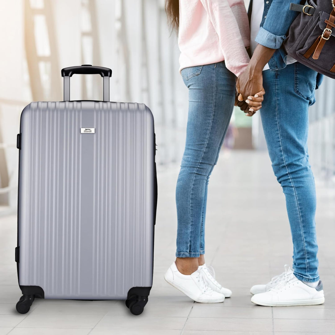 Slazenger Kofferset 2 Teilig/ 3 Teilig - Trolley Handgepack und Reisekoffer Gross - ABS Hartschalenk
