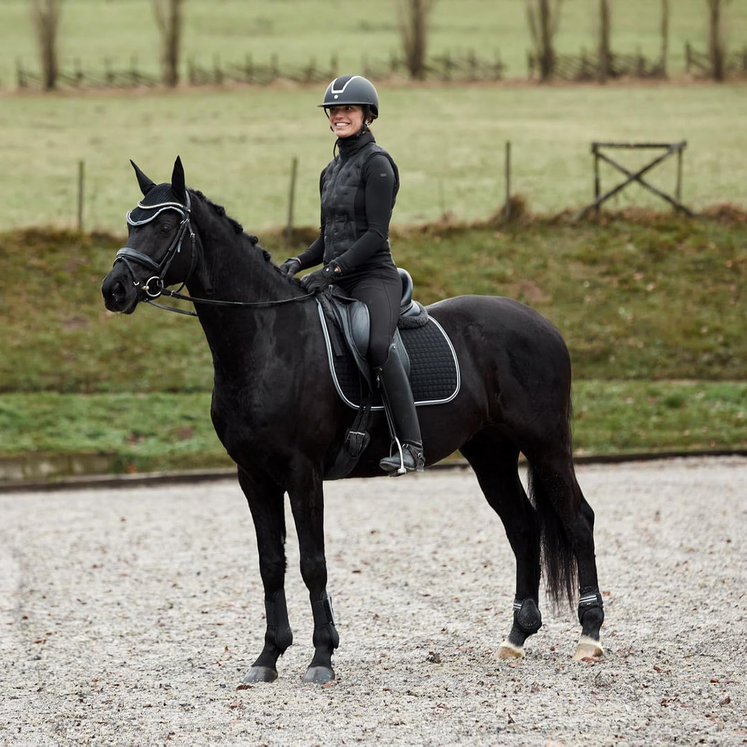 HORZE Adepto Dressurschabracke Schwarz Horse, Schwarz Horse