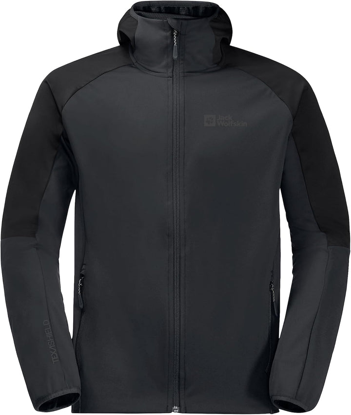 Jack Wolfskin Herren Feldberg Hoody M Softshelljacke S phantom, S phantom