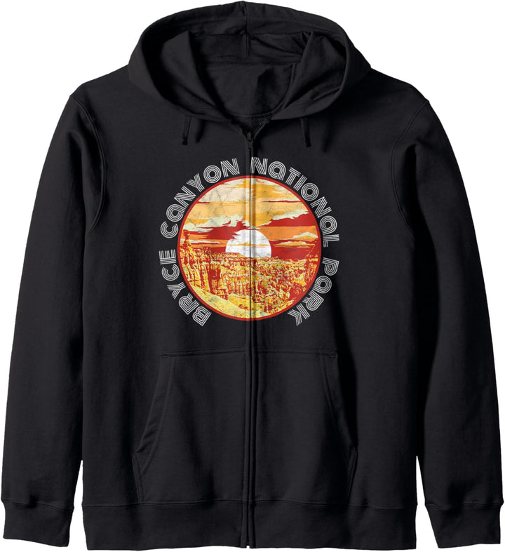 Bryce Canyon National Park Utah Hoodoos Vintage Kapuzenjacke