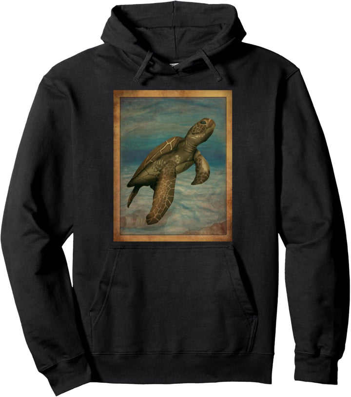 Japanisches Wasserschildkröte Bild Japan Schildkröte Pullover Hoodie