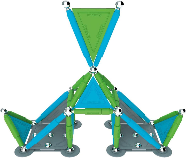 Happy People - Supermag Stix Magnetisches Konstruktionsspielzeug (Supermag Stix 100-Teile), Supermag
