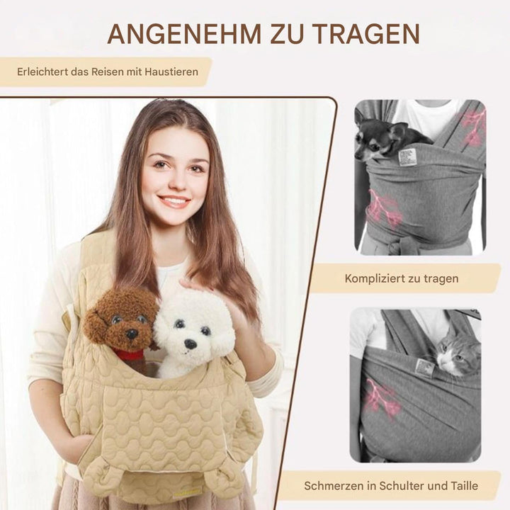 Rucksack Tragetasche | Tragbar Belüftet Haustierzubehör,Kleine Hunde Trage Rucksack Und Reisetasche|
