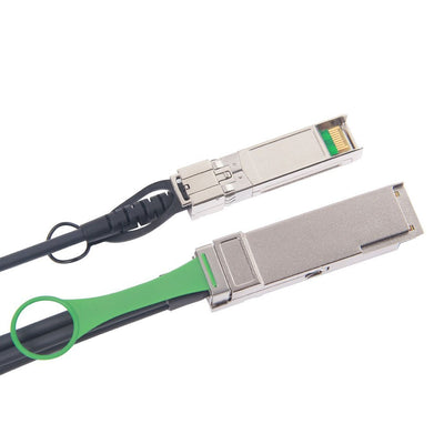 10Gtek für Cisco QSFP-4SFP10G-CU1M, 40Gb/s QSFP+ zu 4X SFP+ Direct Attach Breakout-Kabel, Passiv, 1-