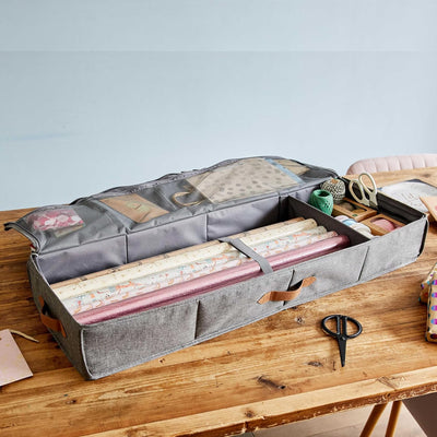 LOVE IT STORE IT Premium Organizer für Geschenkpapier Aufbewahrung - Hochwertiger Geschenkpapier Org