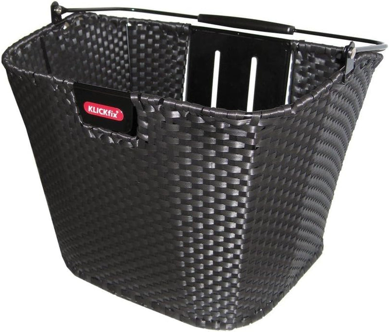 KLICKFix Lenkerkorb Structura Korb Schwarz, Schwarz
