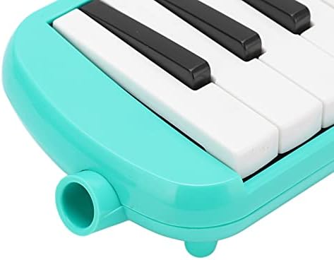 32 Tasten Air Piano Keyboard Melodica Instrument mit Kurzem Mundstück Weiche Blasrohr-Tuch-Tragetasc