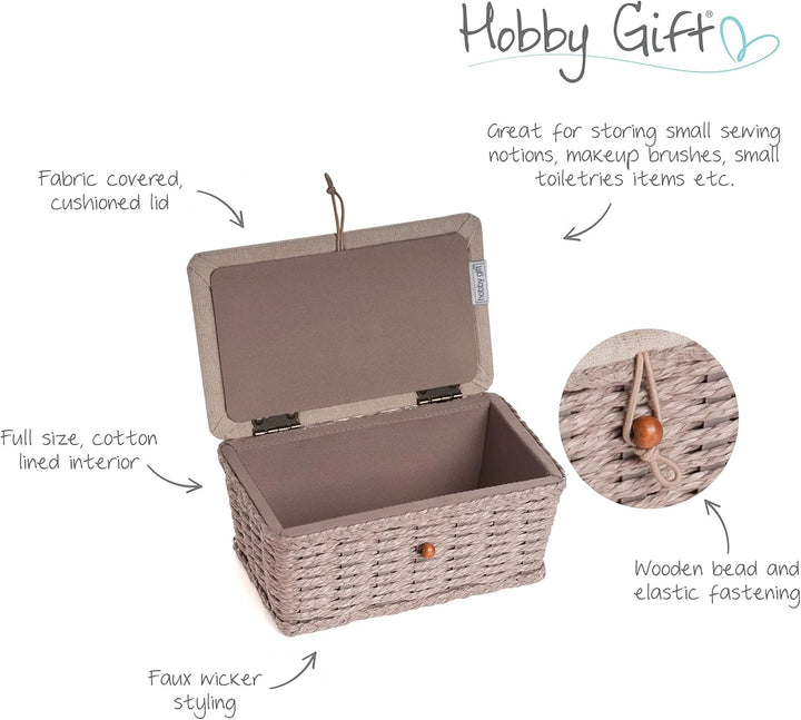 Sewing basket S Mez Crafts - Bee Leinen Biene, Leinen Biene