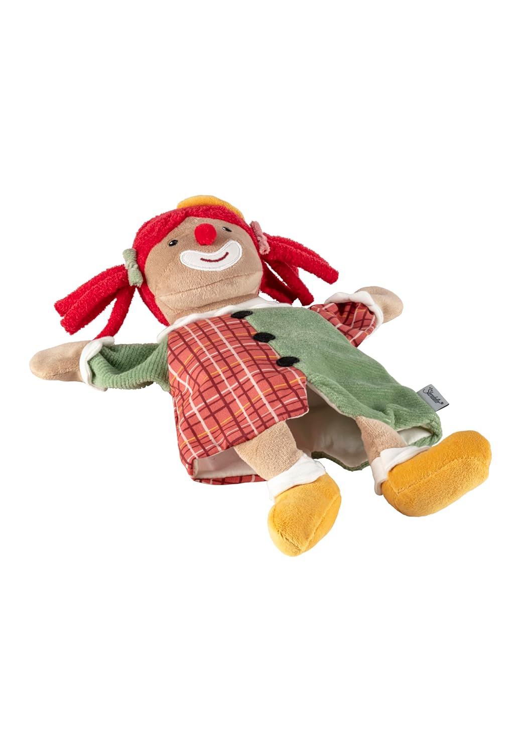 Sterntaler Handpuppe Clown - weiches Kinder Spielzeug zum Puppentheater, Erzählen, Kuscheln &amp; Sprach
