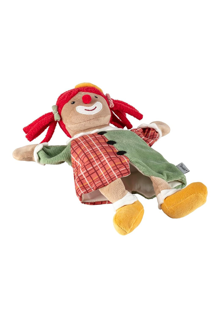 Sterntaler Handpuppe Clown - weiches Kinder Spielzeug zum Puppentheater, Erzählen, Kuscheln &amp; Sprach