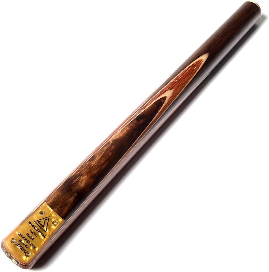 CUESOUL 57 "Handwerk 3/4 Joints Snooker Queue mit Verl?ngerung/Gelenkschutz verpackt in Kunstleder C