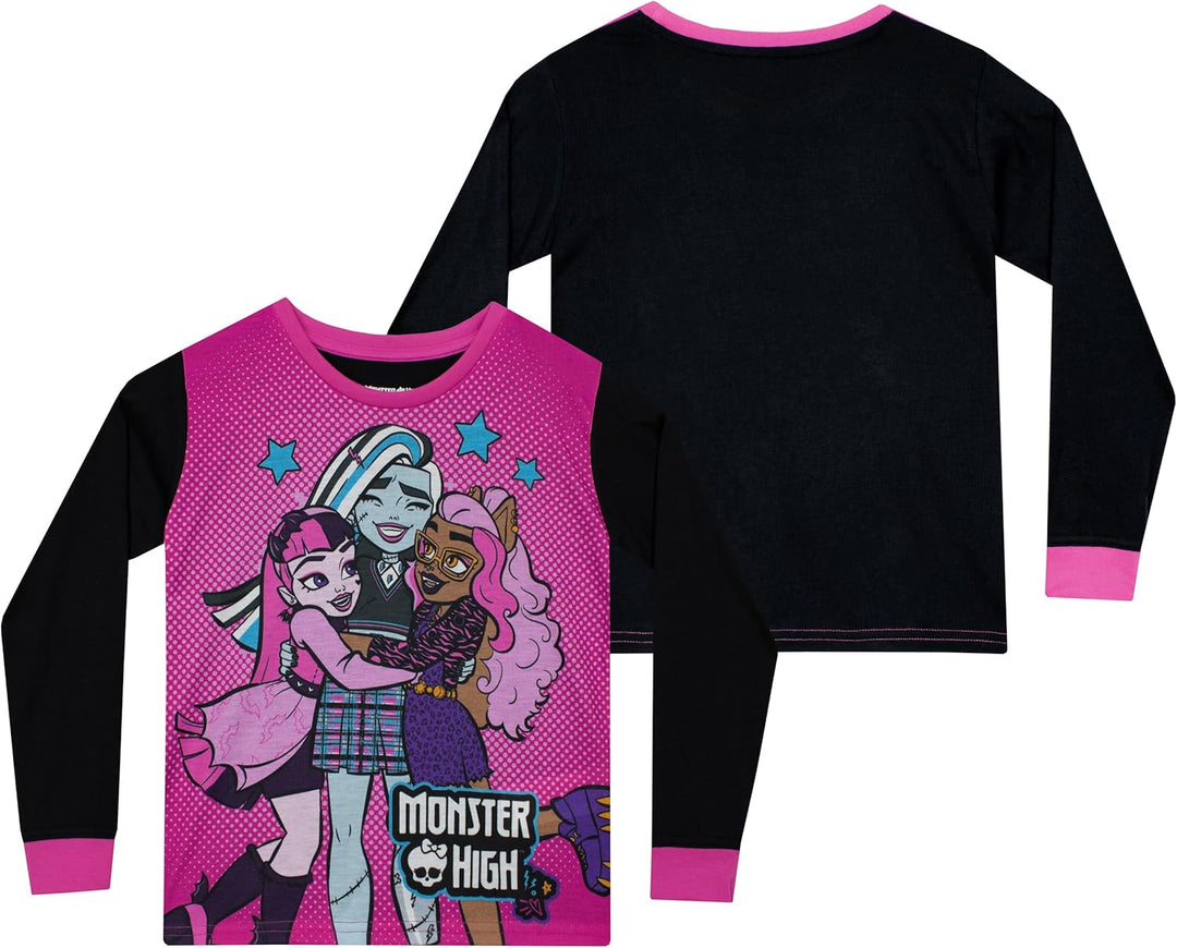 Monster High Schlafanzug | Draculaura Mädchen Schlafanzug | Kinder-schlafanzüge | Offizielles Mercha