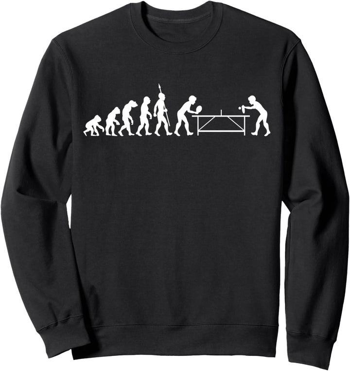 Tischtennis Ping Pong Evolution Tischtennisschläger Sport Sweatshirt
