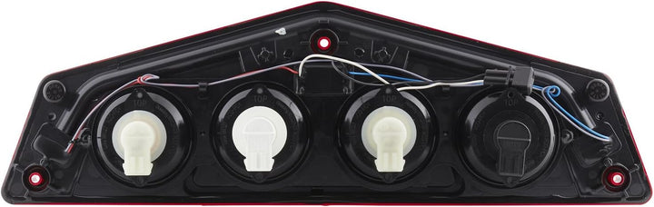 HELLA - Heckleuchte - Caraluna X - Hybrid - 12V - Einbau/geschraubt - Lichtscheibenfarbe: rot/glaskl