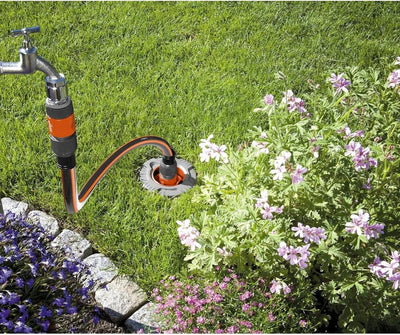 Gardena Start-Set für Garten-Pipeline: Witterungsbeständige Wassersteckdosen, frostsicher mit Wasser