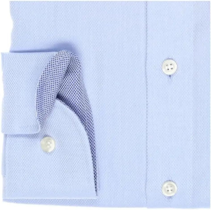Marvelis Modern Fit Hemd weiss strukturiert 45 Bleu 11, 45 Bleu 11