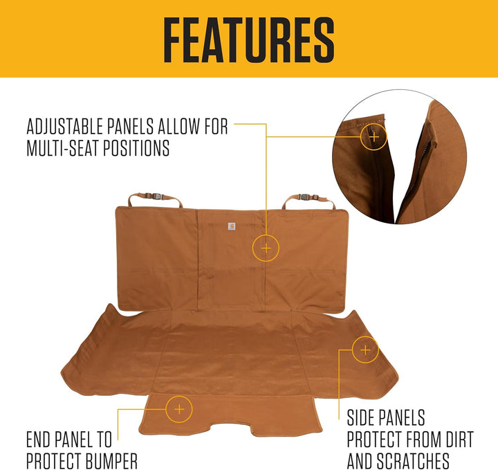 Carhartt, Accessory, Universal Fitted Nylon Duck Cargo Liner, Carhartt Brown, Ec, Os Universell ange