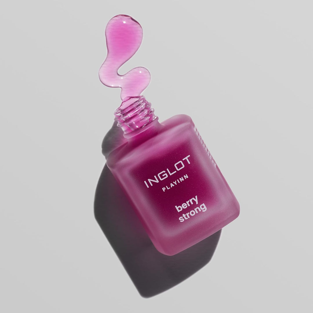 INGLOT PLAYINN Berry Strong Nail Conditioner - Nagelpflege | Stärkt, spendet Feuchtigkeit und regene