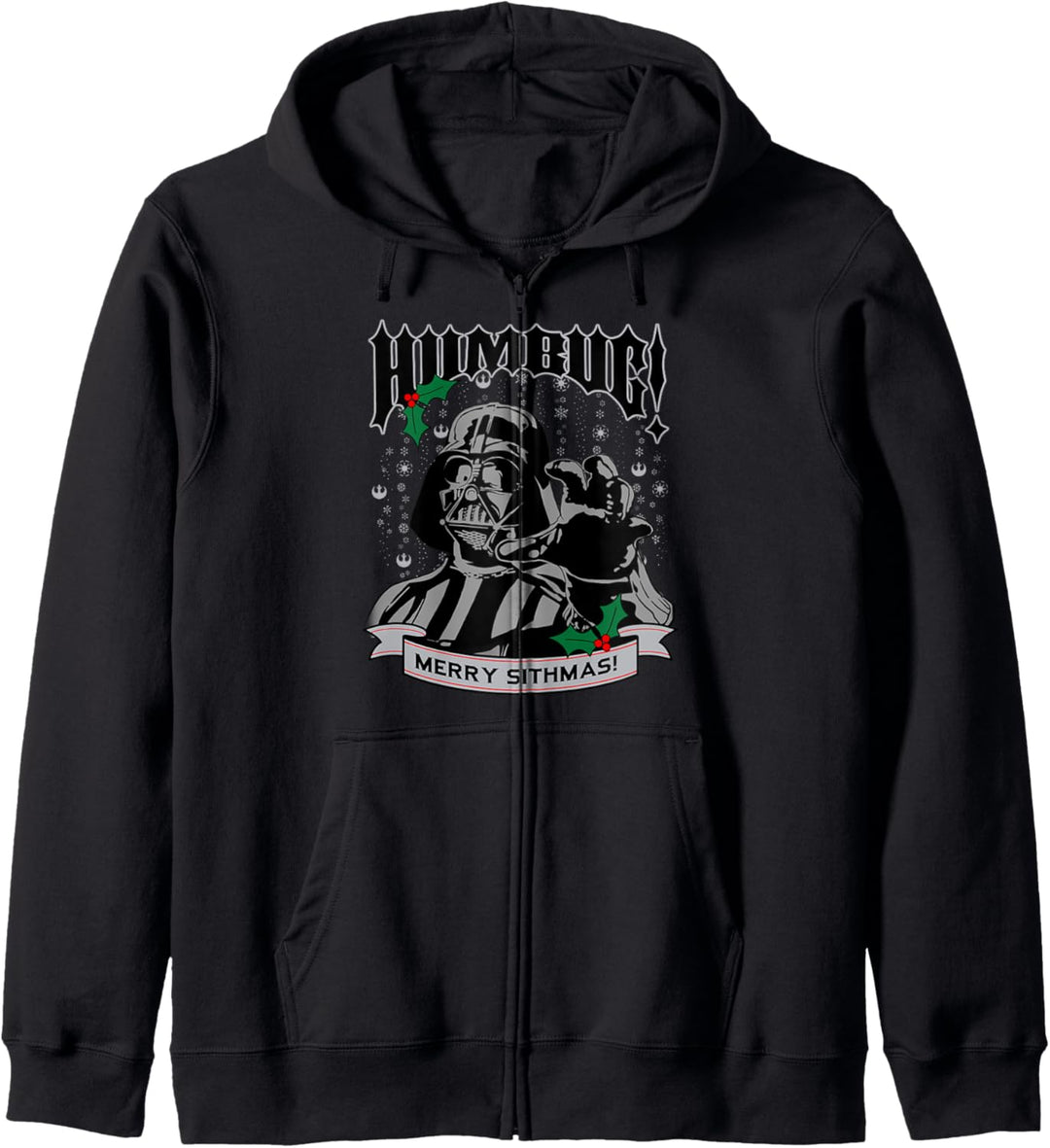 Star Wars Darth Vader Humbug Merry Sithmas Kapuzenjacke
