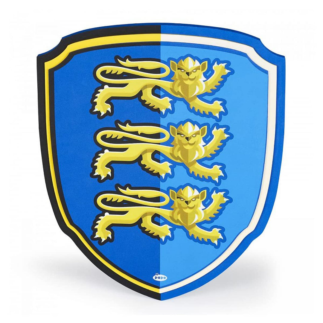 Papo 20002 - Figuren-Zubehör Schild Lionritter, Blau