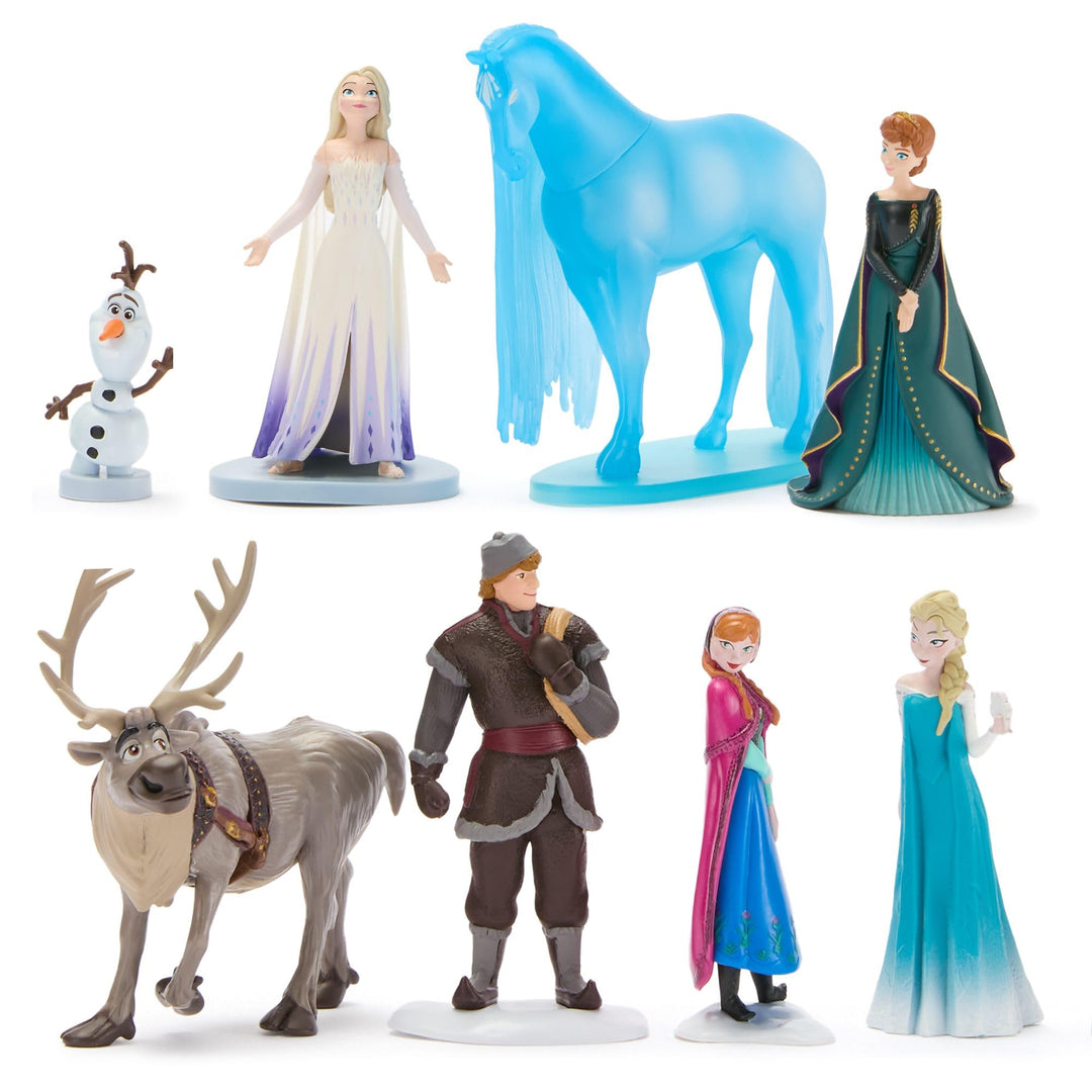 Disney Store Official - Die Eiskönigin - Völlig unverfroren - Spielzeugfigurenset - 8 Spielzeuge - M