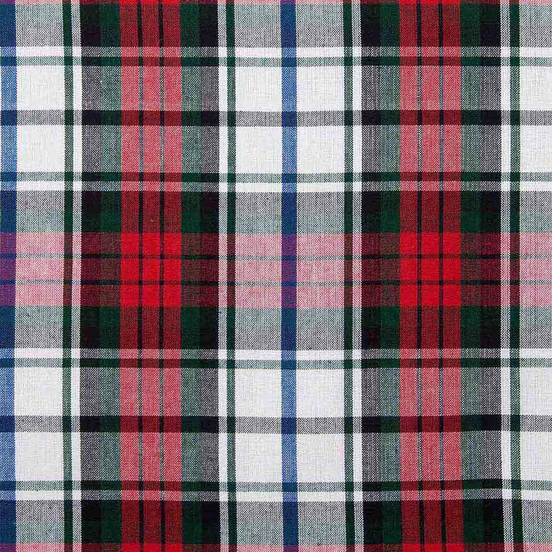 Homescapes Ösenvorhang Blickdicht Macduff Tartan Schottenmuster Dekoschal 2er Set Breite 117 x Länge