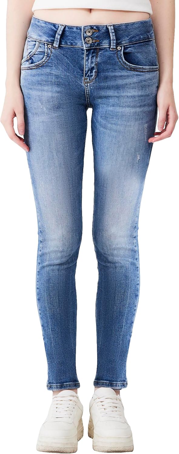 LTB Jeans Damen Jeans Molly M 24W / 34L Elaro Wash 55179, 24W / 34L Elaro Wash 55179