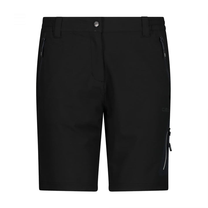 CMP Damen Bermudashorts Stretch-Bermudashorts für Damen XL Schwarz, XL Schwarz