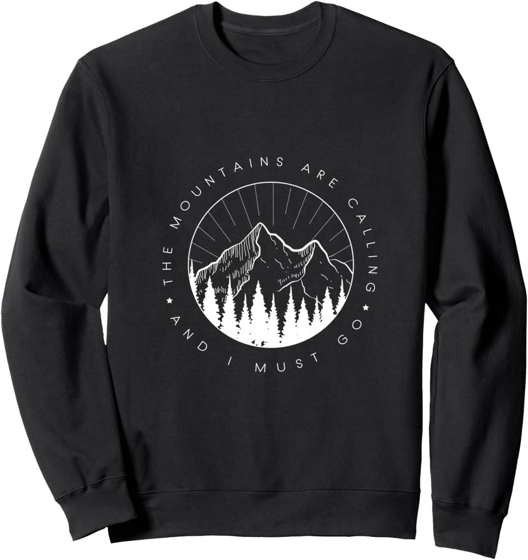 Berg T-Shirt Herren Berghemd Damen Klettern Berge Bergliebe Sweatshirt