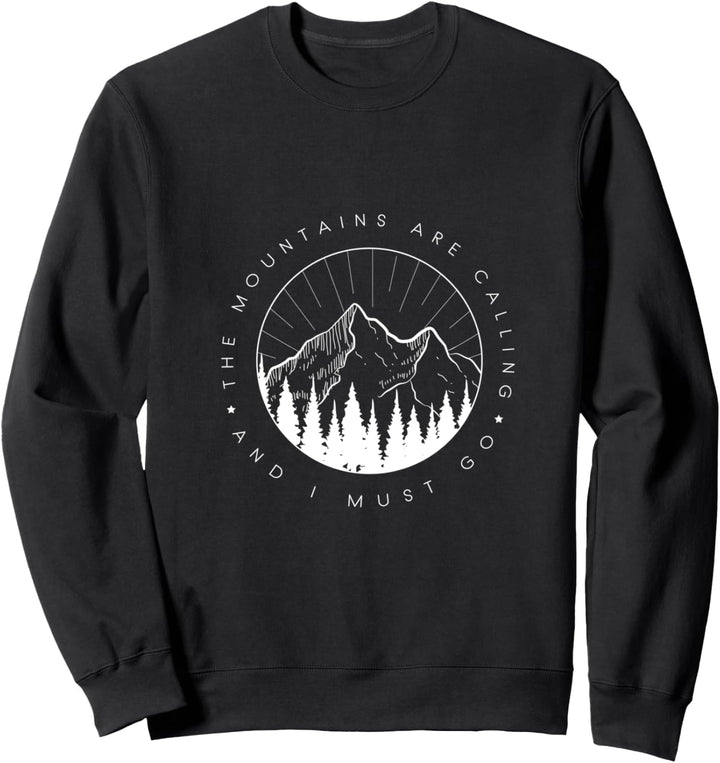 Berg T-Shirt Herren Berghemd Damen Klettern Berge Bergliebe Sweatshirt