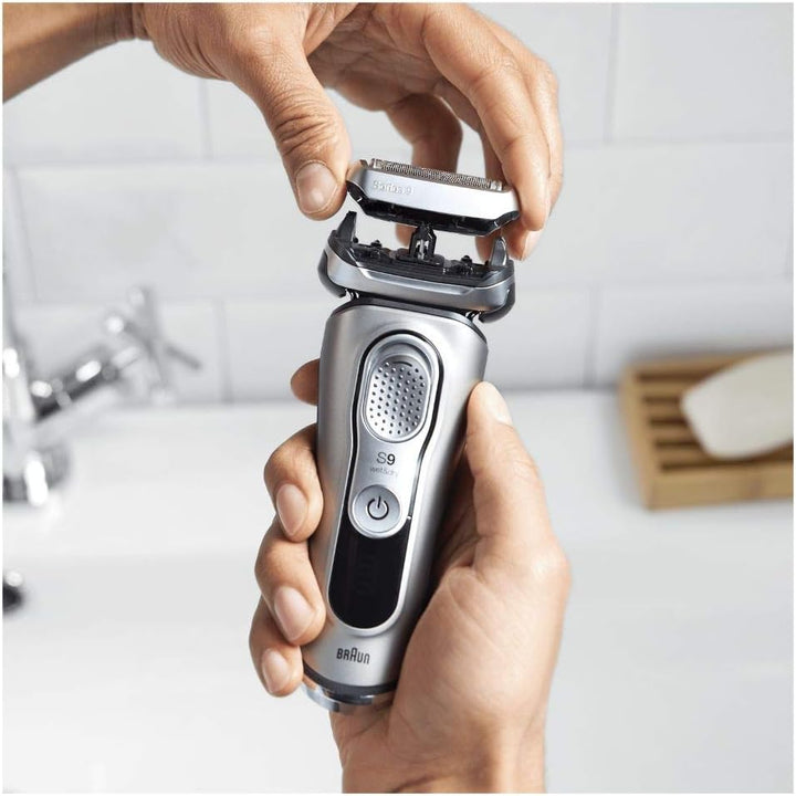 Braun Series 9 Elektrorasierer Scherkopf, Ersatzscherteil kompatibel mit Rasierer Herren Series 9, 9