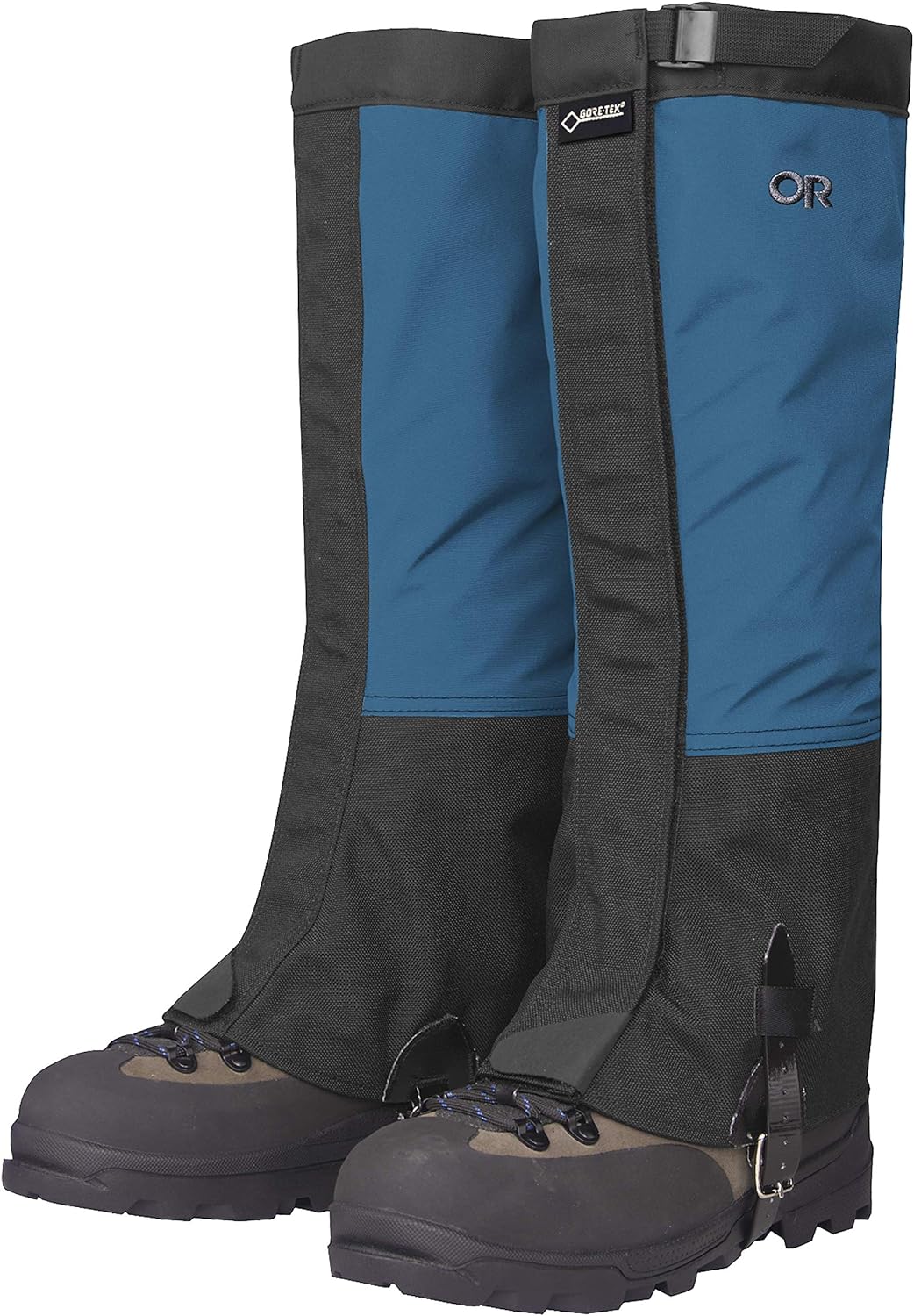 Outdoor Research Herren Krokodilgamaschen Wanderhose S Cascade/Black, S Cascade/Black