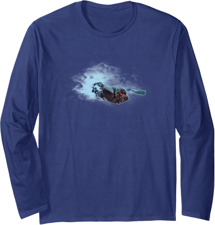 Star Wars: The Mandalorian Incoming Flying Troopers Langarmshirt