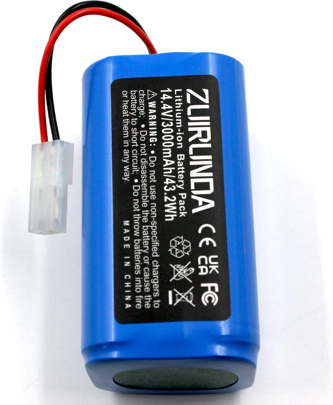 14.4V 3000mAh Li-Ion Ersatzakku für Xiaomi G1 MI Robot, MI-G1 Home Cleaner Heimroboter