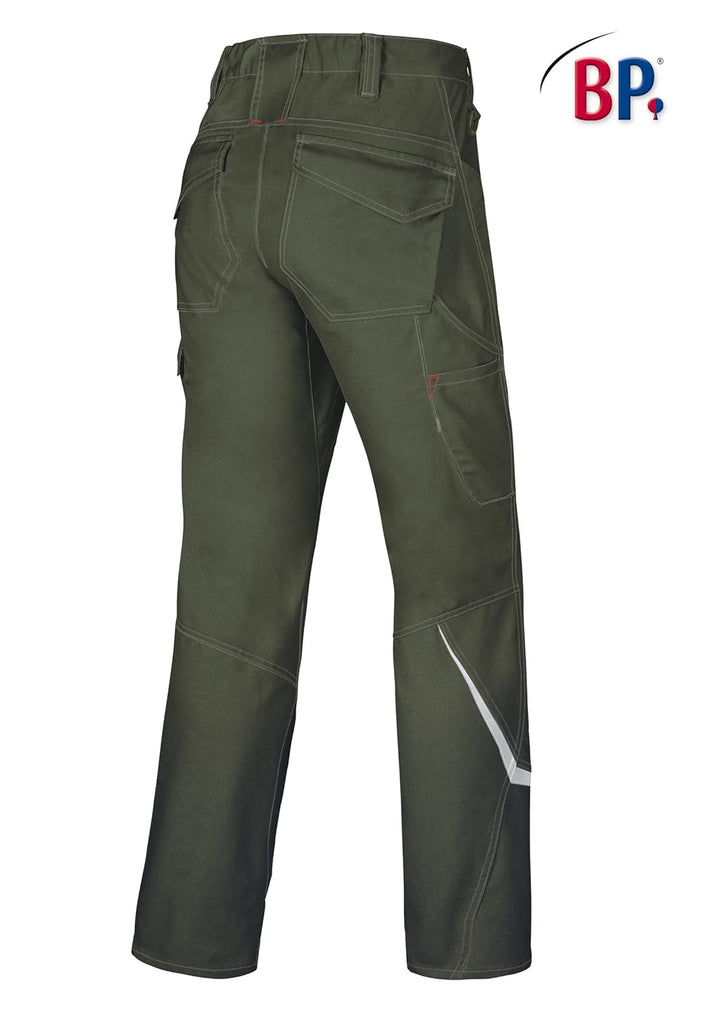 BP 1980-570-73 Schmale Arbeitshose - Schlanke Silhouette - Stretchmaterial - Elastischer Rücken - Er