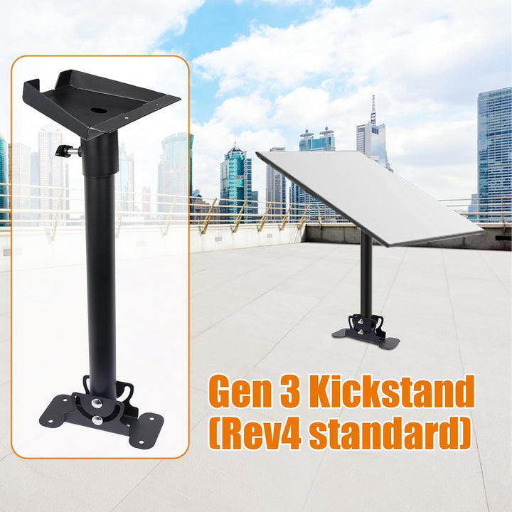 Gen 3 / V3 Halterung kompatibel mit Starlink – 360° einstellbare Dach- & Wandhalterung für Starlink