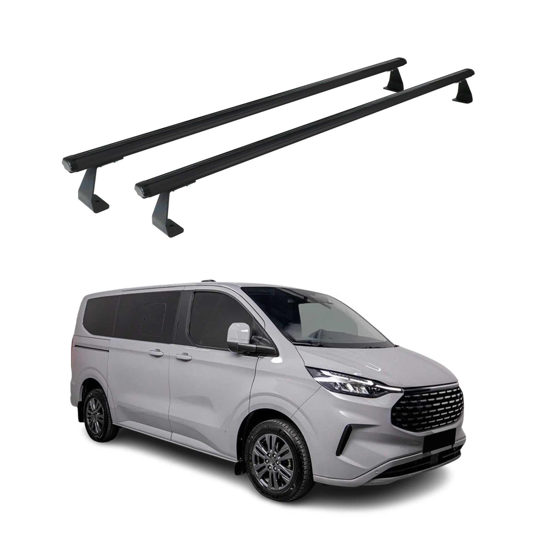 OMAC Heavy Duty Dachträger Querträger kompatibel mit VW Transporter T7 2023-2026 – 2 Stangen – Alumi
