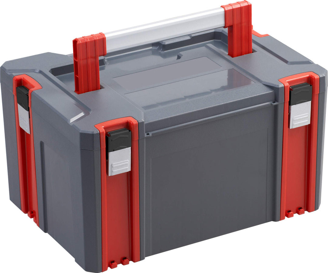 Connex Systembox - Grösse L - 34 Liter Volumen - 80 kg Tragfähigkeit - Individuell erweiterbares Sys