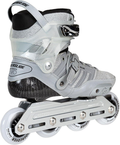 Powerslide Inline Skate HC Evo Sam Crofts Pro 80, reflektierend, für Urban und Fitness, für Damen un