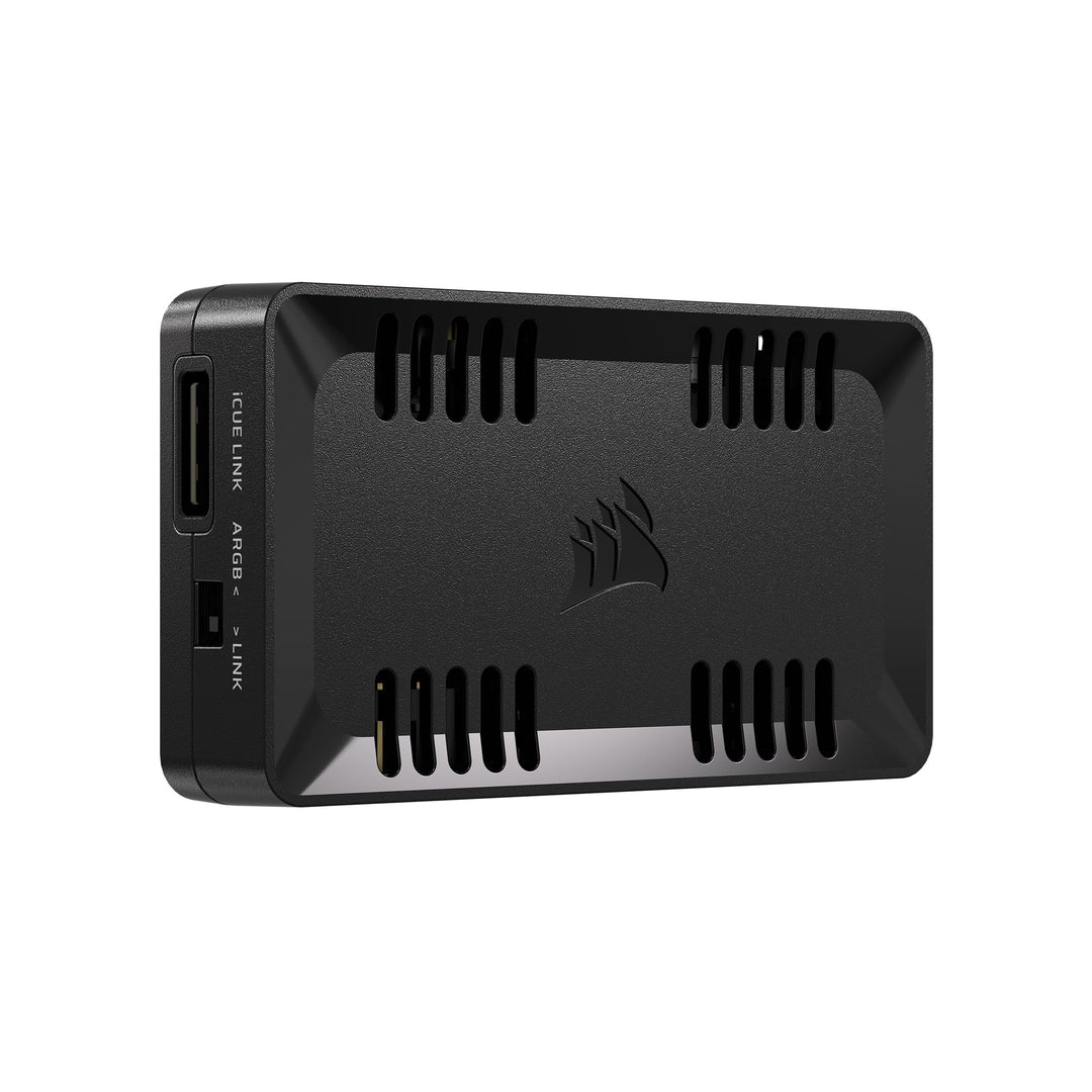 Corsair Commander Duo iCUE LINK RGB Beleuchtungs- und Lüftersteuerung – Steuerung von 12 Verketteten