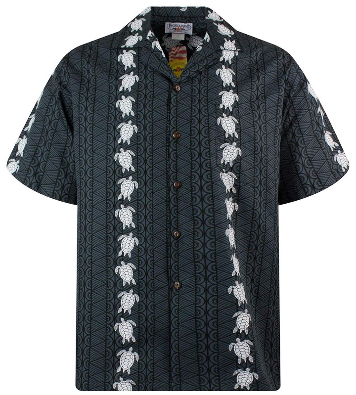 P.L.A. Pacific Legend Original Hawaiihemd Kurzarm Herren Kurzarm Button-Down Front-Tasche Hawaii-Pri
