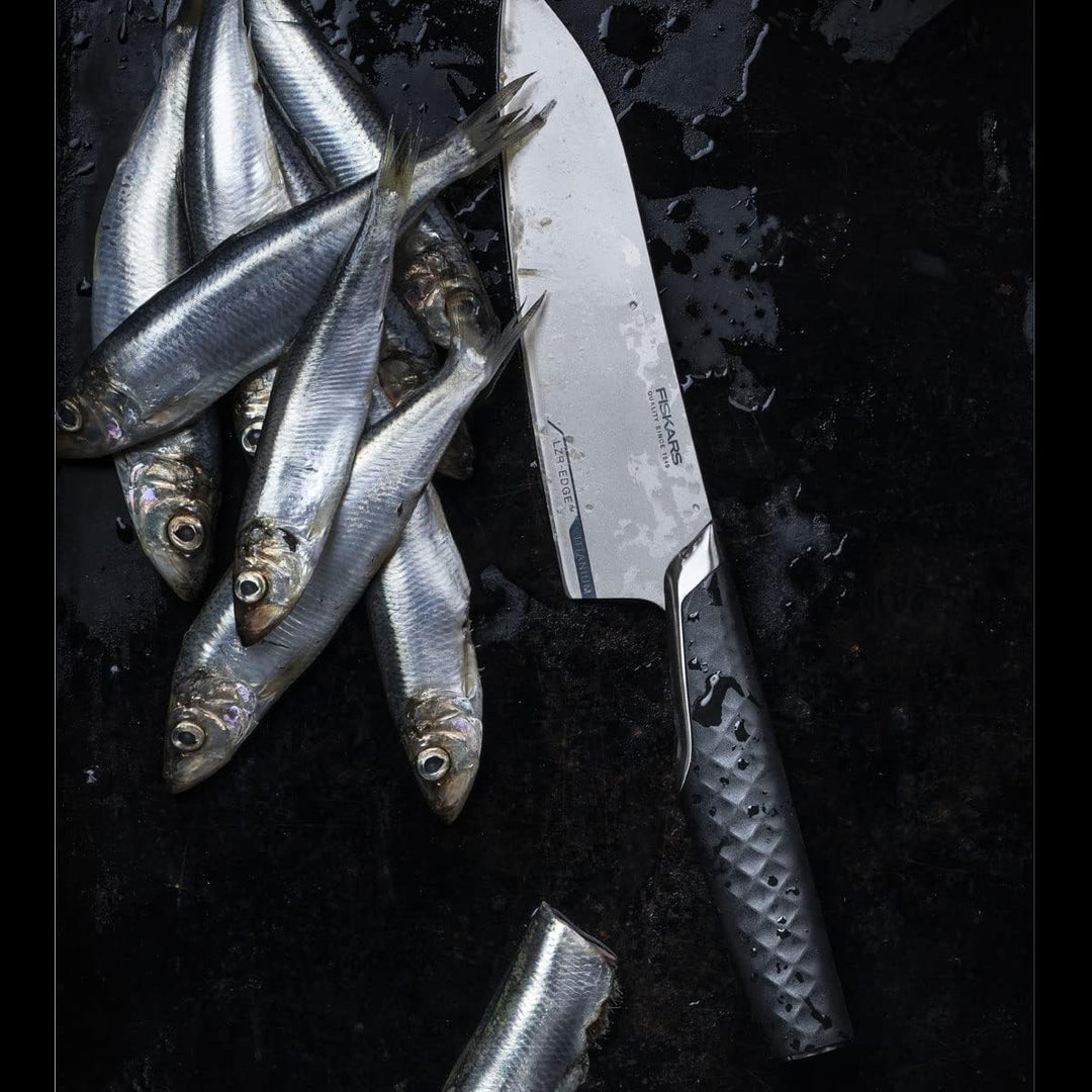 Cuchillo Santoku, Titanium