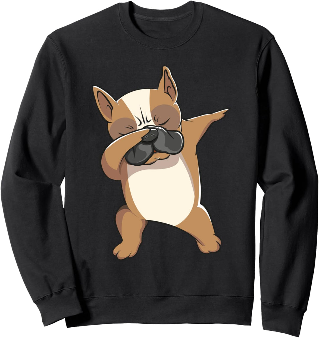 Tupfende Französische Bulldogge Frenchie Dog Mama Lover Sweatshirt