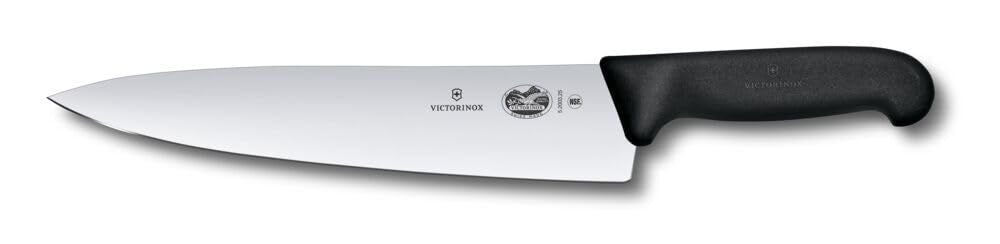Victorinox Fibrox Tranchiermesser, 22cm, Rutschfest, Ergonomisch, Edelstahl, rostfrei, spülmaschinen