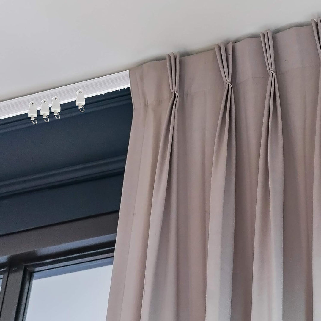 5 Meter Biegbare Decke Gebogen Vorhangschiene Flexible Decken Vorhanghalterung Weich Fenster Gebogen