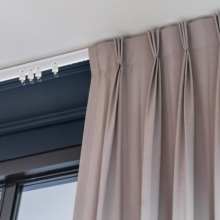 5 Meter Biegbare Decke Gebogen Vorhangschiene Flexible Decken Vorhanghalterung Weich Fenster Gebogen