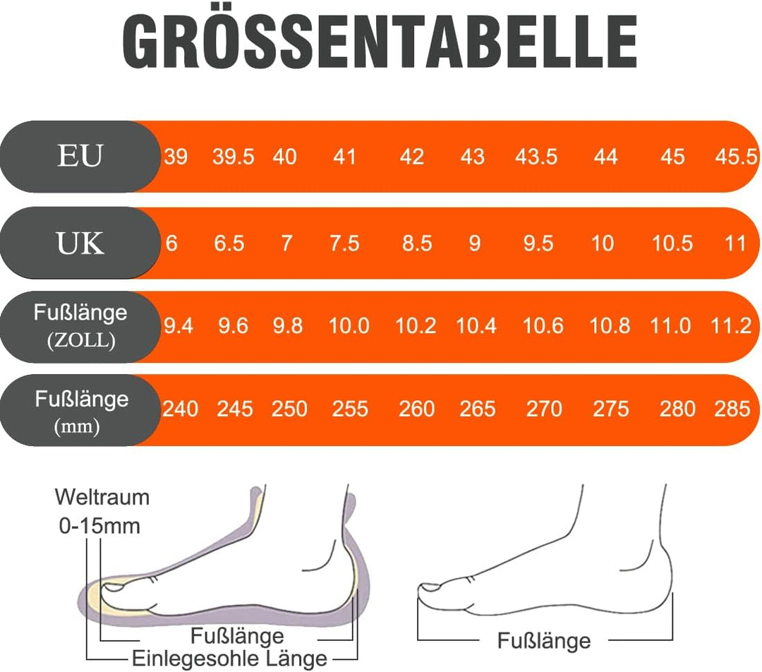 WNUKATO Herren Freizeitschuhe Business Casual Lederschuhe Bequeme Herrenschuhe 9088 39.5 EU Schwarz,